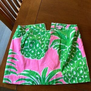 Lilly Pulitzer lined skirt